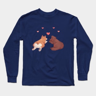 Puppy Love Butts Long Sleeve T-Shirt